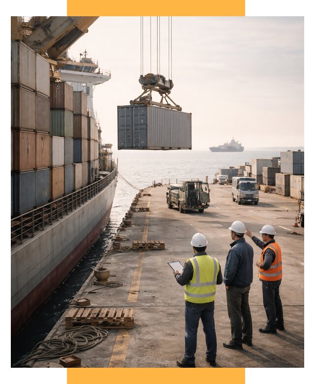 Морские перевозки грузов по миру от 46364 р. | СетСервис-Дмт