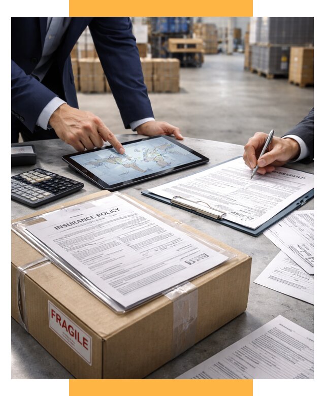 Страхование международных грузов от 3606 р. | СетСервис-Дмт