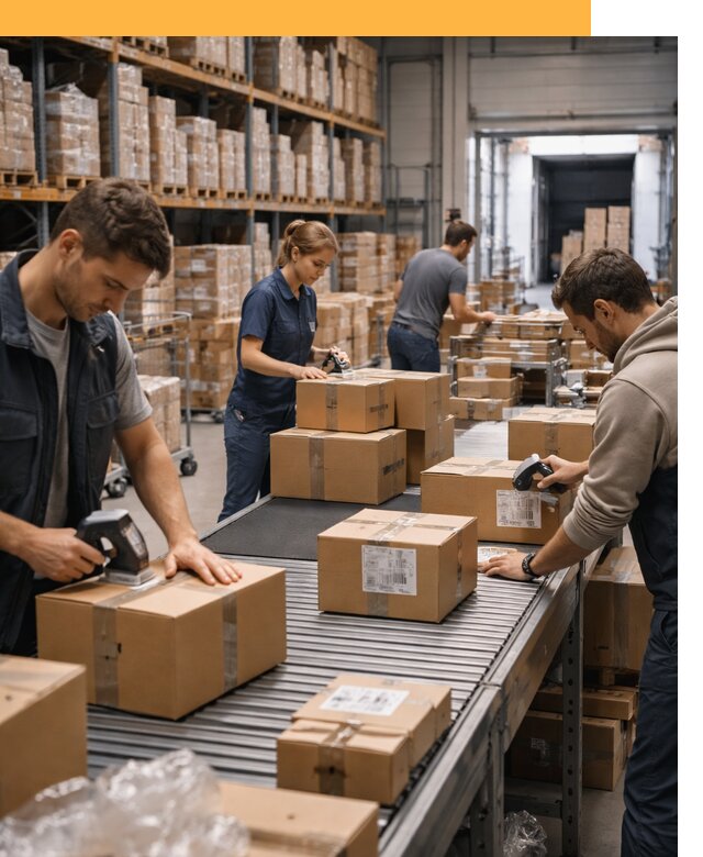 Доставка товаров для маркетплейсов от двери до склада от 7727