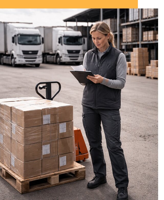 Доставка грузов из Европы к дверям клиента от 12364 руб