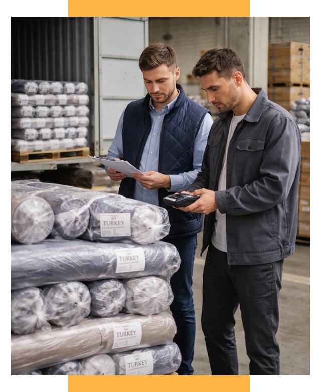 Доставка текстиля из Турции от 46364 р. под ключ, СетСервис-Дмт