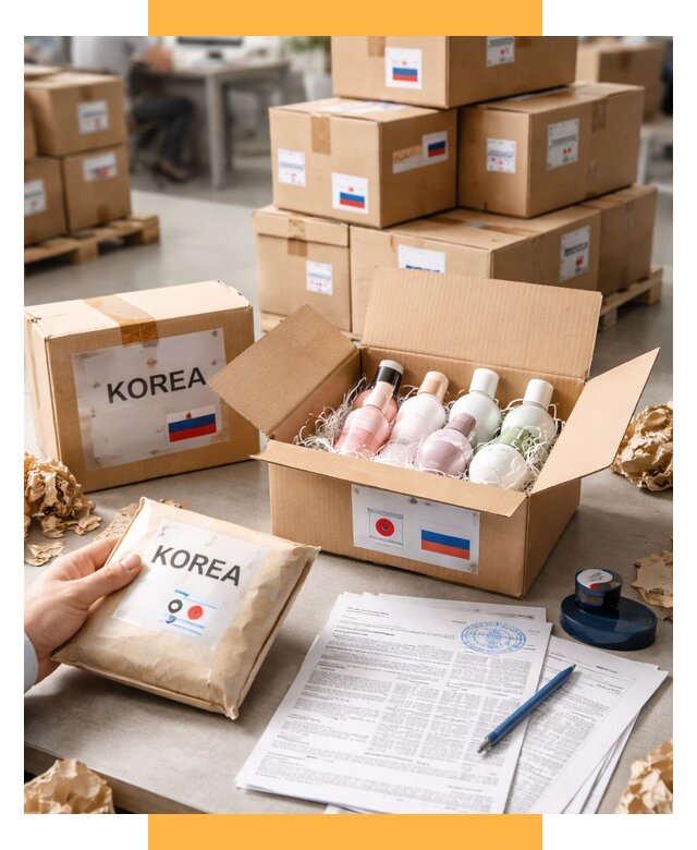 Доставка косметики из Кореи от 8758 р. под ключ | СетСервис-Дмт