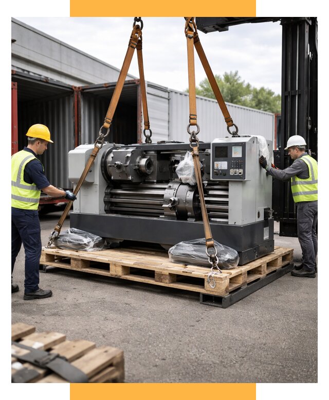 Перевозка станков и таможня от 61818 р. | СетСервис-Дмт логистика