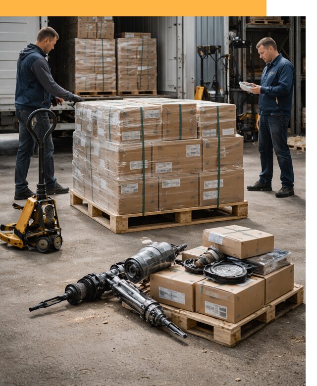 Международная перевозка автозапчастей по миру от 4636 руб