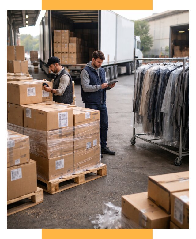 Перевозка и доставка одежды из Китая от 7727 р., СетСервис-Дмт