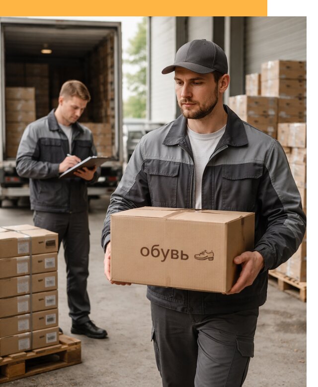 Международная перевозка обуви с таможенным оформлением от 4636