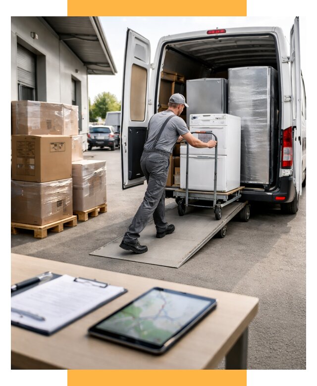 Перевозка бытовой техники от 6697 р. - логистика СетСервис-Дмт