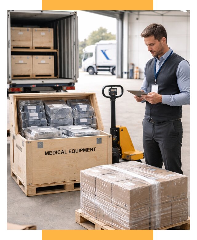 Перевозка медицинского оборудования от 15455 р. в СетСервис-Дмт