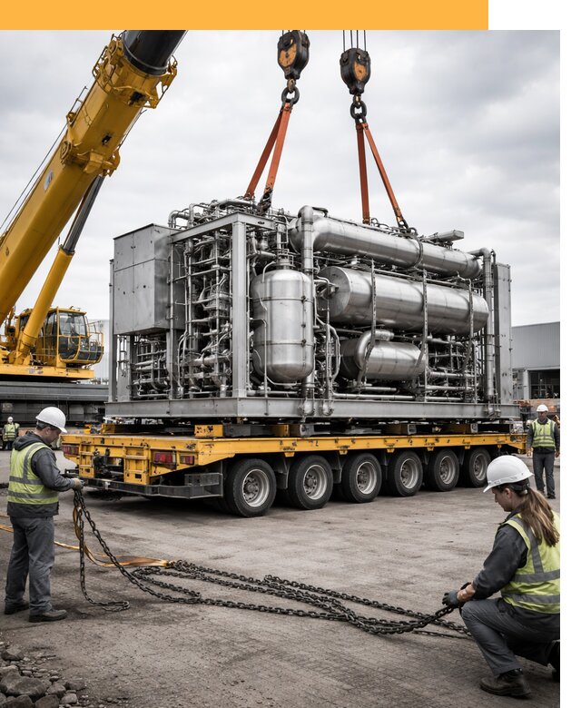 Перевозка тяжеловесных грузов по миру от 154545 руб