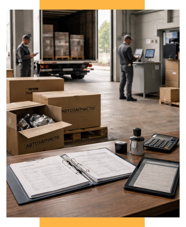Таможенное оформление автозапчастей под ключ от 8758 р., СетСервис-Дмт