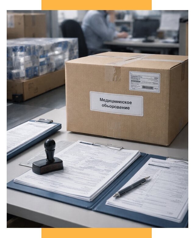Таможенное оформление медоборудования от 12364 р. | СетСервис-Дмт