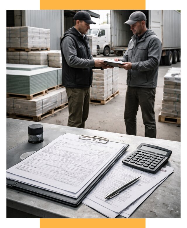Таможенное оформление стройматериалов от 8758 р. | СетСервис-Дмт