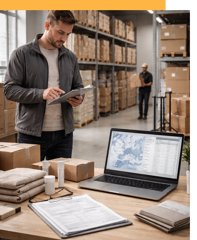 Закупка товаров в Европе под ключ: доставка, таможня от 7727 руб