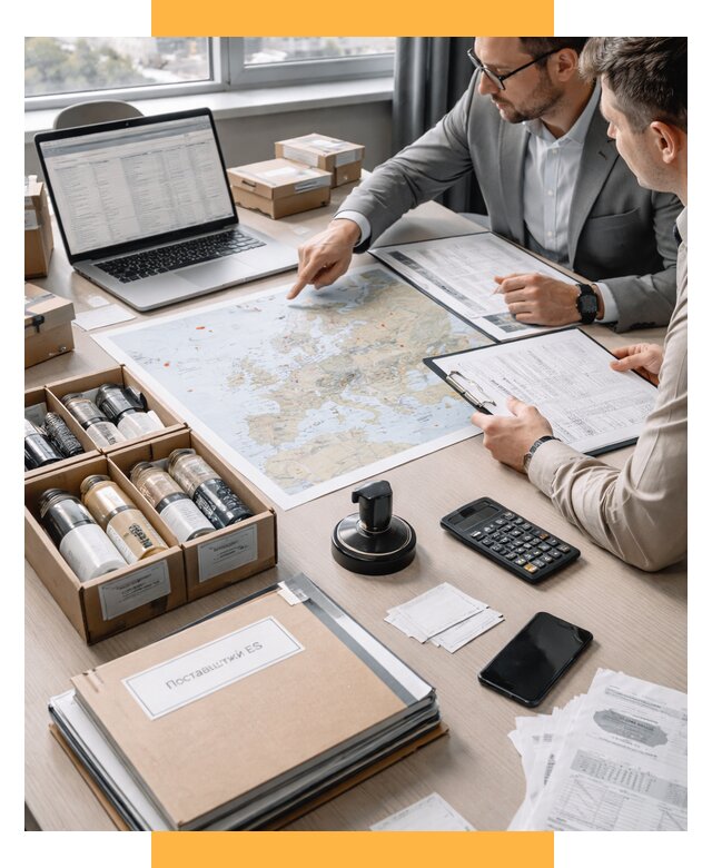 Поиск европейского поставщика от 15455 р., СетСервис-Дмт